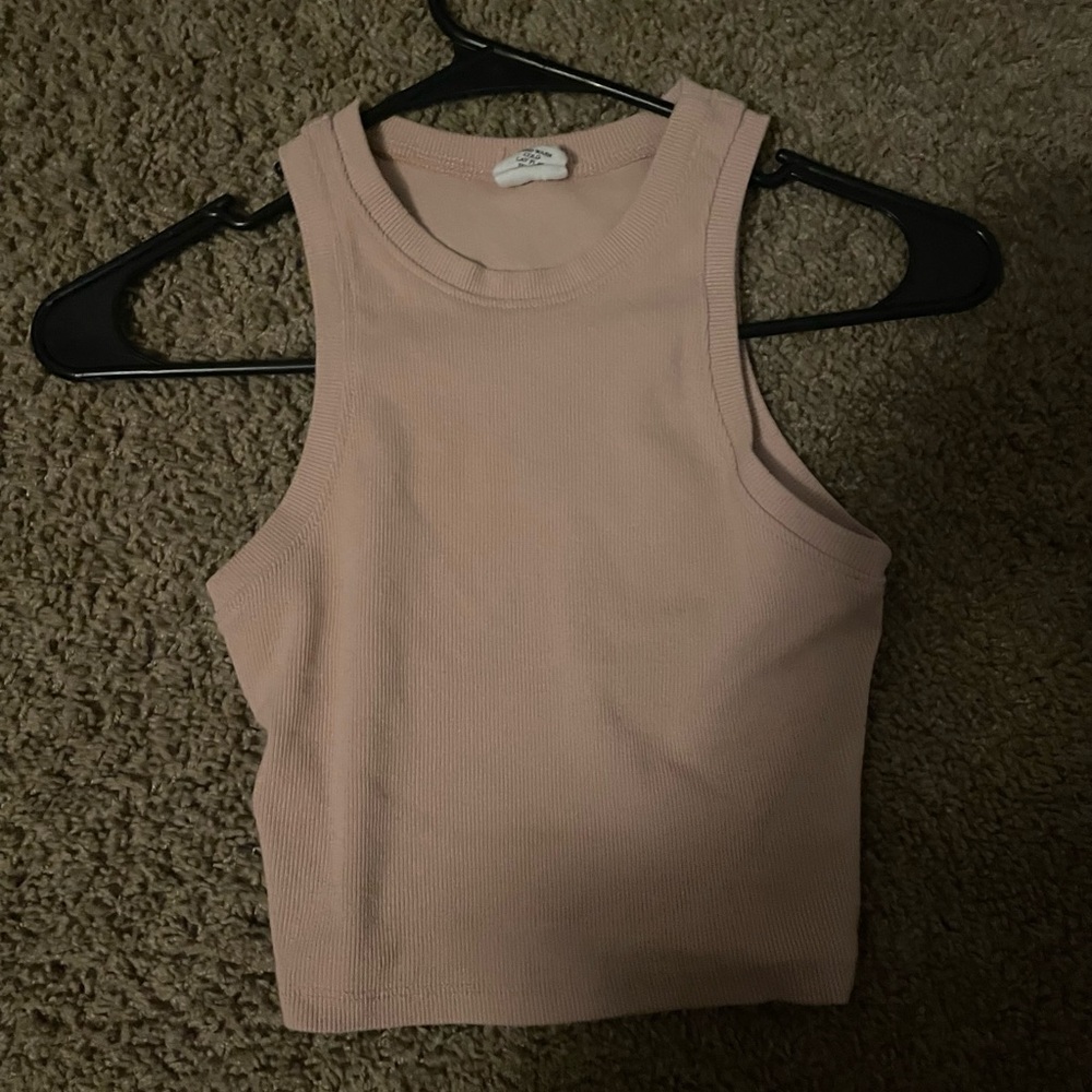 tillys tank top size small tan